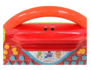 PIANO LUZ SONIDO GRABA MP3 C/MICROFONO OK BABY COD OKBB0243 - Imagen 6
