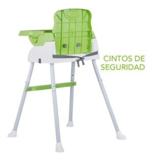 SILLA DE COMER PLEGABLE 3 EN 1 VERDE OK BABY COD OKBB0216 - Imagen 6