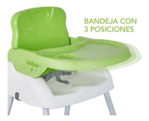 SILLA DE COMER PLEGABLE 3 EN 1 VERDE OK BABY COD OKBB0216 - Imagen 7