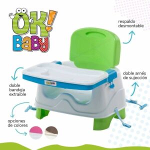 OK BABY SILLA BOOSTER DE COMER 3 EN 1 NENA COD OKBB0019 - Imagen 4