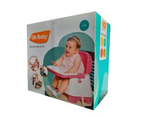 OK BABY SILLA BOOSTER DE COMER 3 EN 1 NENA COD OKBB0019 - Imagen 6