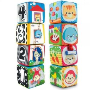 BLOQUES SOFT DE ANIMALITOS Y ACTIVIDADES WINFUN COD 0178-NI - Imagen 2
