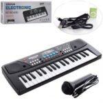 ORGANO TECLADO ELECTRONICO USB MP3 CON MICROFONO COD YI00077