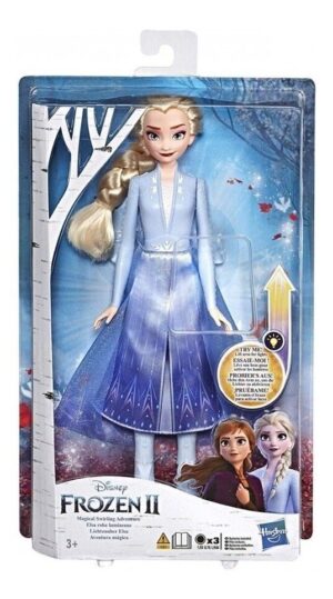 DISNEY FROZEN II ELSA CON LUZ HASBRO COD E7000 - Imagen 3