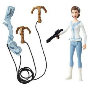 STAR WARS FIGURA 12CM CON APLICACION ORIG HASBRO VR5 B7072 PRINCESS LEIA ORGANA - Imagen 2