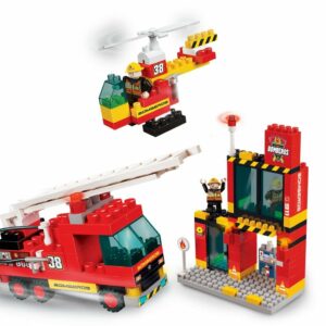 BLOQUES PARA ARMAR BLOCKY BOMBEROS 2 150 PIEZAS COD 01-0651 - Imagen 3