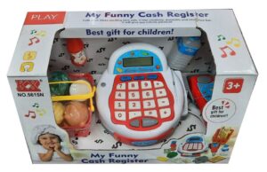 CAJA REGISTRADORA SCANNER C/MIC Y PRODUCTOS COD 5615N - Imagen 3