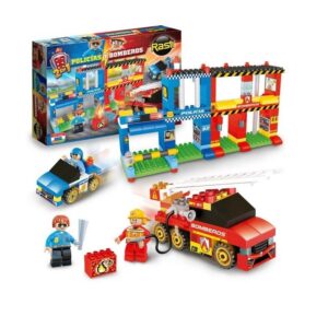 BLOQUES PARA ARMAR RASTI POLICIA-BOMBEROS 240 PZ COD 01-1086