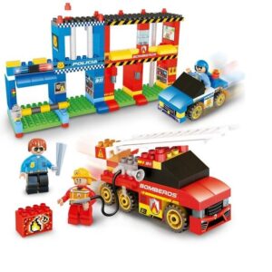 BLOQUES PARA ARMAR RASTI POLICIA-BOMBEROS 240 PZ COD 01-1086 - Imagen 4