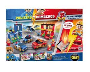 BLOQUES PARA ARMAR RASTI POLICIA-BOMBEROS 240 PZ COD 01-1086 - Imagen 3