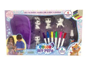 MASCOTA COLOR MY PETS COLOREA LAVA Y COLOREA  COD 2471