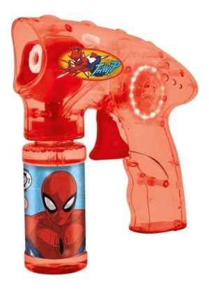 BURBUJERO MAGIC BUBBLE SPIDERMAN CON LUZ COD 2508 - Imagen 3