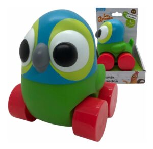MUNECO LA GRANJA DE ZENON SOBRE RUEDAS SONIDO VR4 CG1003 LORO PEPE