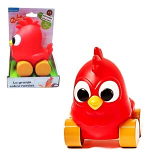 MUNECO LA GRANJA DE ZENON SOBRE RUEDAS SONIDO VR3 CG1003 GALLO BARTOLITO