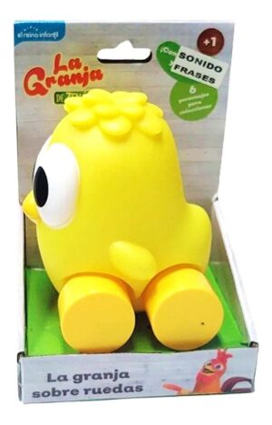MUNECO LA GRANJA DE ZENON SOBRE RUEDAS SONIDO VR2 CG1003 POLLITO LITO - Imagen 5