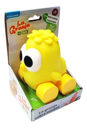MUNECO LA GRANJA DE ZENON SOBRE RUEDAS SONIDO VR2 CG1003 POLLITO LITO - Imagen 6