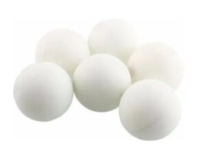 PELOTAS DE PING PONG X6 DE PLASTICO EN BLISTER COD 2604-6