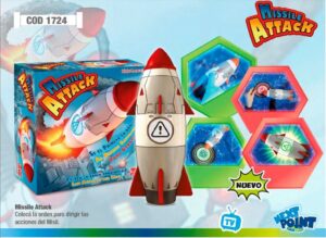 MISSILE ATTACK JUEGO FAMILIAR ORIGINAL NEXT POINT COD 703 - Imagen 6