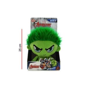 PELUCHE EN CAJA AVENGERS CON LUZ ORIGINAL VR1 MV035 MV036 HULK