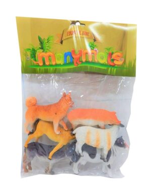 ANIMALES MUNECOS DE GRANJA X 6 GRANDE EN BOLSA COD P2621/6 - Imagen 6