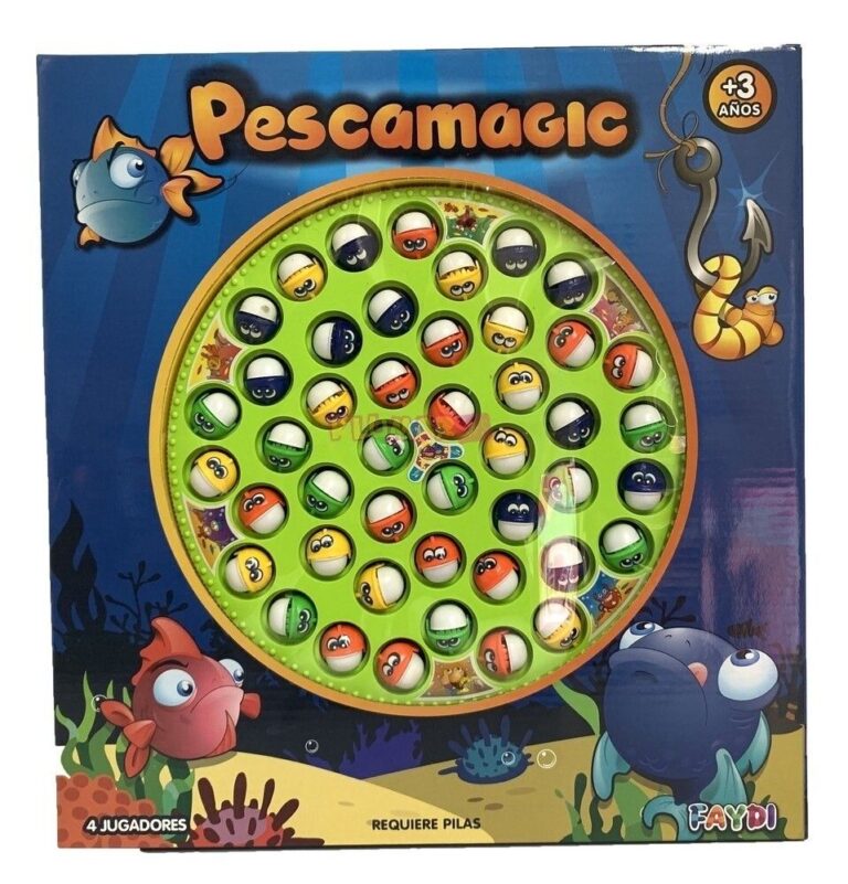 JUEGO DE PESCA MAGIC A PILA GRANDE X 45 PIEZAS COD 9259 AN9449