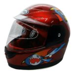 CASCO DE CARRERA EN BOLSA FD323 AN323 FD38555 MODELO ROJO