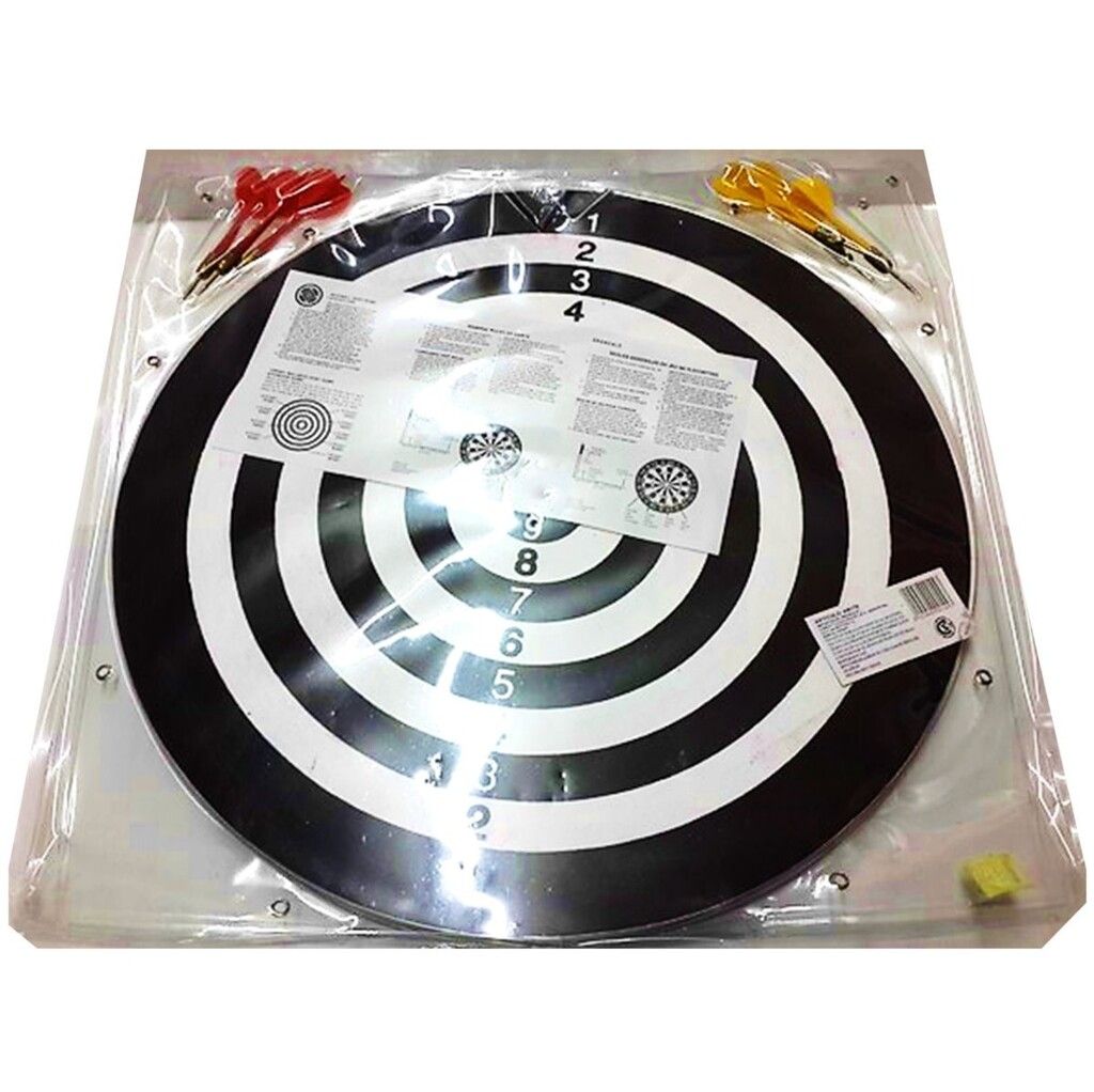 BLANCO GRANDE DE MADERA CON DARDOS COD FD170 AN170 - Imagen 3