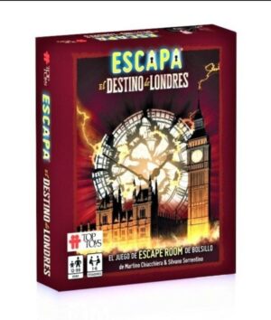 JUEGO ESCAPE ROOM ESCAPA DESTINO LONDRES TOP TOYS COD 2301