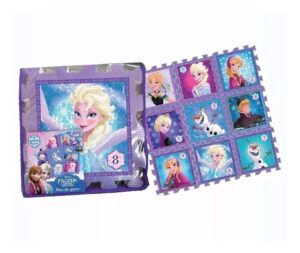 PISO DE GOMA 9 PZAS FROZEN DISNEY COD DFZ07888 - Imagen 4
