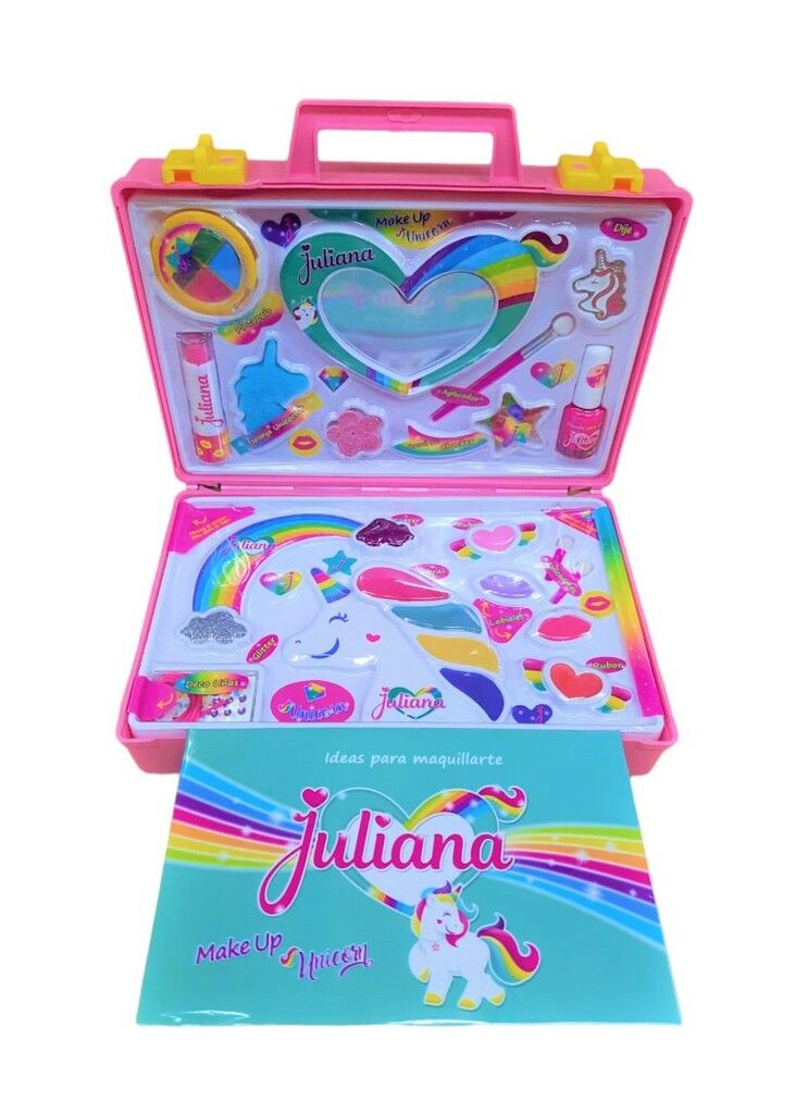 Juliana unicornio 2024 maquillaje