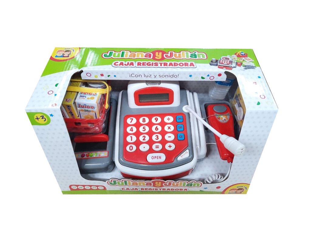 CAJA REGISTRADORA JULIANA Y JULIAN LUZ SONIDO COD SISJYJ008 - Imagen 3