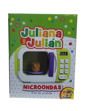 MICROONDAS JULIANA Y JULIAN LUZ SONIDO ACCESORIOS COD JYJ010 - Imagen 4