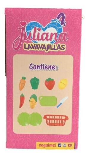 LAVAVAJILLAS JULIANA CON AGUA Y VERDURAS COD JYJJUL064 - Imagen 6
