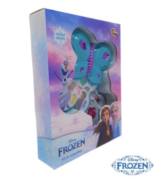 SET MAQUILLAJE INFANTIL FROZEN FORMA MARIPOSA COD 3180 - Imagen 2