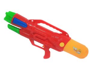 SUPER PISTOLA DE AGUA WATER GAME 60 CM VR1 8588 ROJO Y AMARILLO