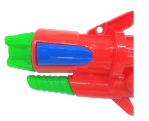 SUPER PISTOLA DE AGUA WATER GAME 60 CM VR1 8588 ROJO Y AMARILLO - Imagen 7