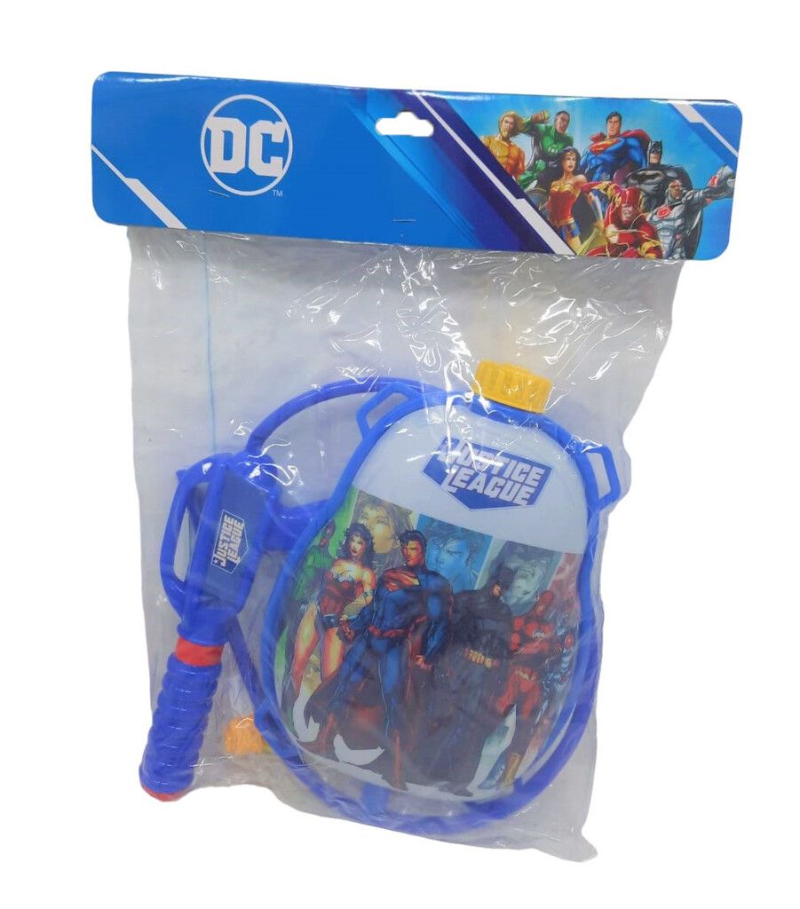 MOCHILA DE AGUA C/ PISTOLA LA LIGA DE LA JUSTICIA VR1 8146 CON LA MUJER MARAVILLA - Imagen 7