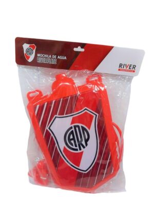 MOCHILA DE AGUA CON PISTOLA ESCUDO RIVER PLATE COD 8561 - Imagen 6