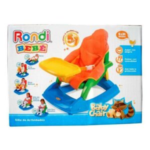 RONDI BABY CHAIR MECEDORA CABALLITO SILLA P/ COMER COD 2504 - Imagen 4
