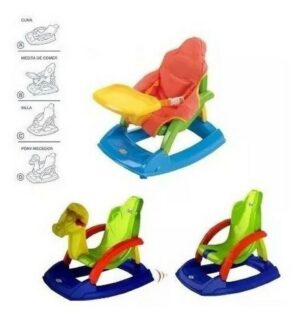 RONDI BABY CHAIR MECEDORA CABALLITO SILLA P/ COMER COD 2504 - Imagen 3