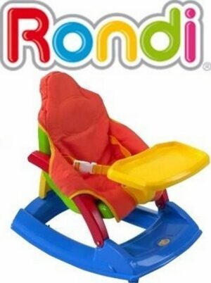 RONDI BABY CHAIR MECEDORA CABALLITO SILLA P/ COMER COD 2504 - Imagen 5