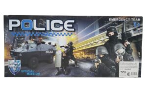 SET DE POLICIA FIGURAS ARTICULADAS Y VEHICULOS VR3 99345 PLAYSET 3 - Imagen 2