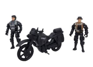 PLAYSET POLICIA POLICE FORCE 12 PZAS LUZ Y SONIDO COD 71301 - Imagen 4