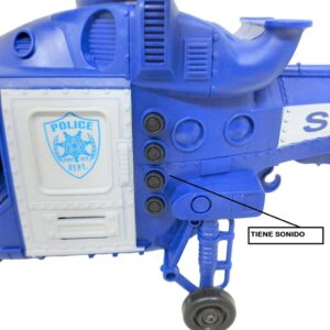 PLAYSET POLICIA POLICE FORCE 12 PZAS LUZ Y SONIDO COD 71301 - Imagen 5