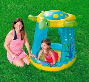 BESTWAY PILETA INFLABLE TORTUGA PROT UV 109X96X104 COD 52219 - Imagen 7