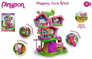 PINYPON CASA DEL ARBOL C/ FIGURA Y MASCOTAS COD 16652 - Imagen 4
