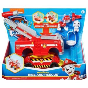 VEHICULO TRANSFORMABLE PAW PATROL LANZA DARDOS VR1 17753 MARSHALL