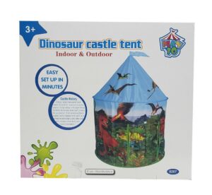 CARPA CASITA CASTILLO DINOSAURIOS 105 X 105 X 125CM COD 8207