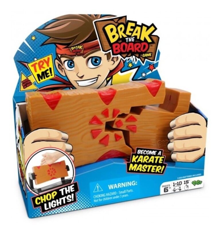 JUEGO DE KARATE BREAK THE BOARD ORIGINAL TV COD 20280