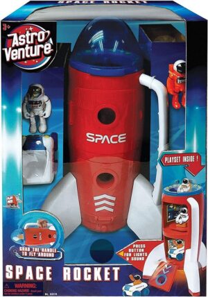 COHETE ESPACIAL LUZ Y SONIDO ASTRO VENTURE ROCKET COD 63114